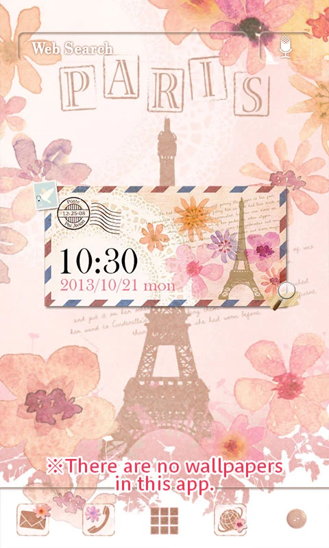 Cute Clock Widget 2 screenshot